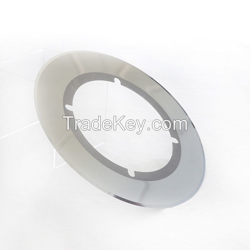 Tungsten Carbide Fosber Knives Slitting Circular Blades For Corrugated Cardboard Cutting