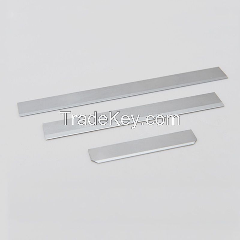 Tungsten Carbide Industrial Thin Knife Blades For Cutting Chemical Fiber