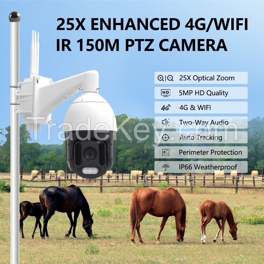 25X 5MP 4G WIFI PTZ Camera