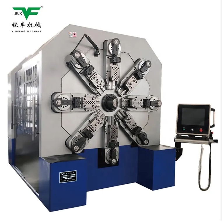 YINFENG garage door torsion spring making machine, automatically garage tortion spring machine