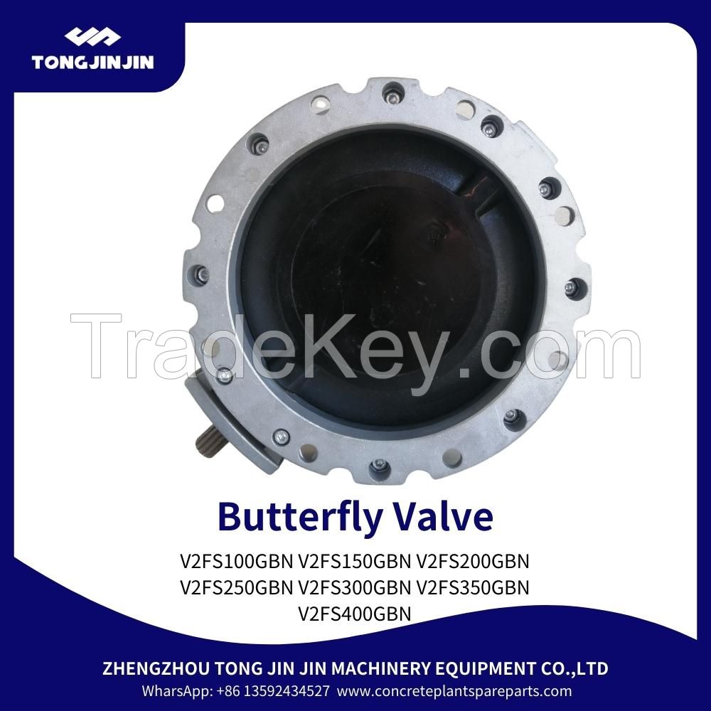 VFS Pneumatic Dust Butterfly Valve Cement Silo Discharge Valve