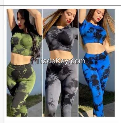 New Arrival Active Wear Yoga Set 2023 Sports Bra and Pants Leggings Yoga Sets