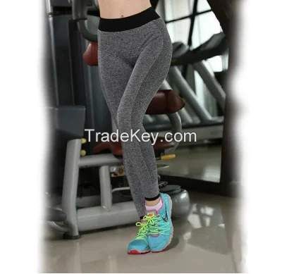 Training Wear Ladies Women 2 Piece Yoga Pants and Bra Set