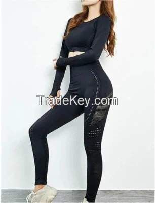 Women Seamless Sports Pants Sport Legging Yoga Wear Gym Wear Sportswear