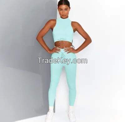 Ladies Sports Wear Gym Wear Yoga Wear and Fitness Wear Crop Top Sportswear Sport Vest Sports Bra