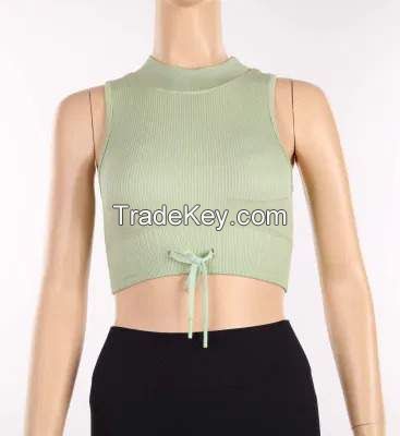 Ladies Sports Wear Gym Wear Yoga Wear and Fitness Wear Crop Top Sportswear Sport Vest Sports Bra