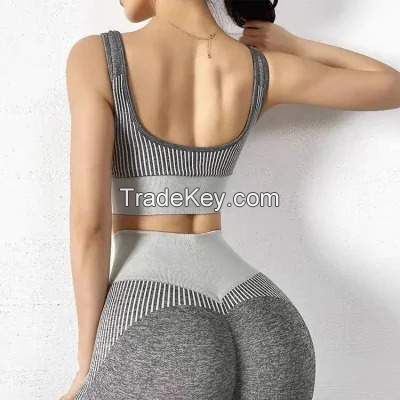 Athletic Clothing Ladies Gym Fitness Sports Workout Yoga Clothes Suit