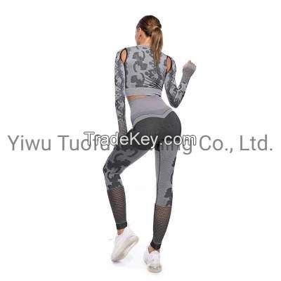 Vc-1296 Women Yoga Pants for Women Fitness Leggings Gym Clothing