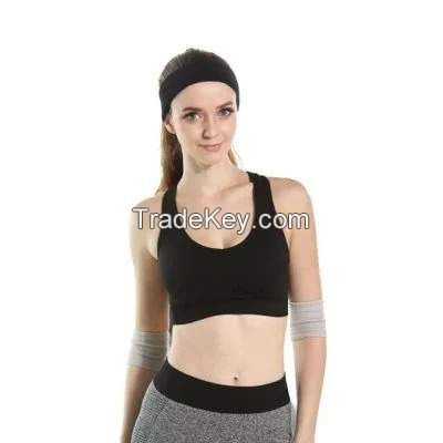 Women Breathable Underwear Exercise Running Ladies Sports Push up Bra