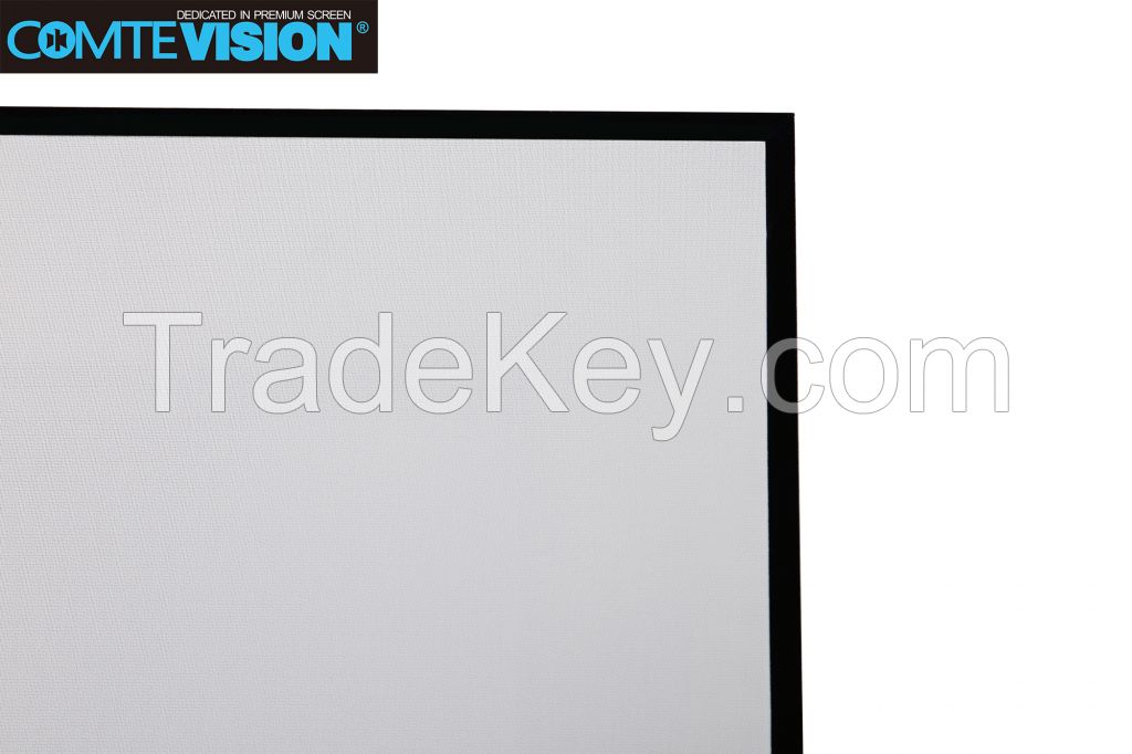 Top Quality Zero Edge Fixed Frame Projection Screen