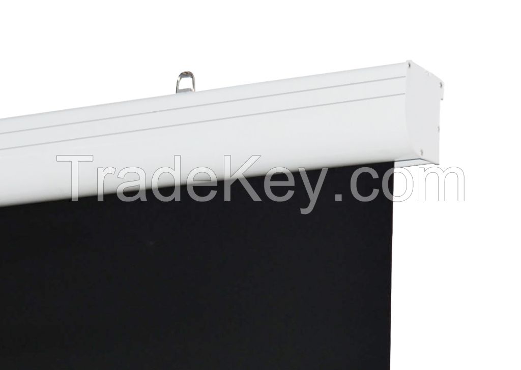 Electric Screen with Aluminium Housing