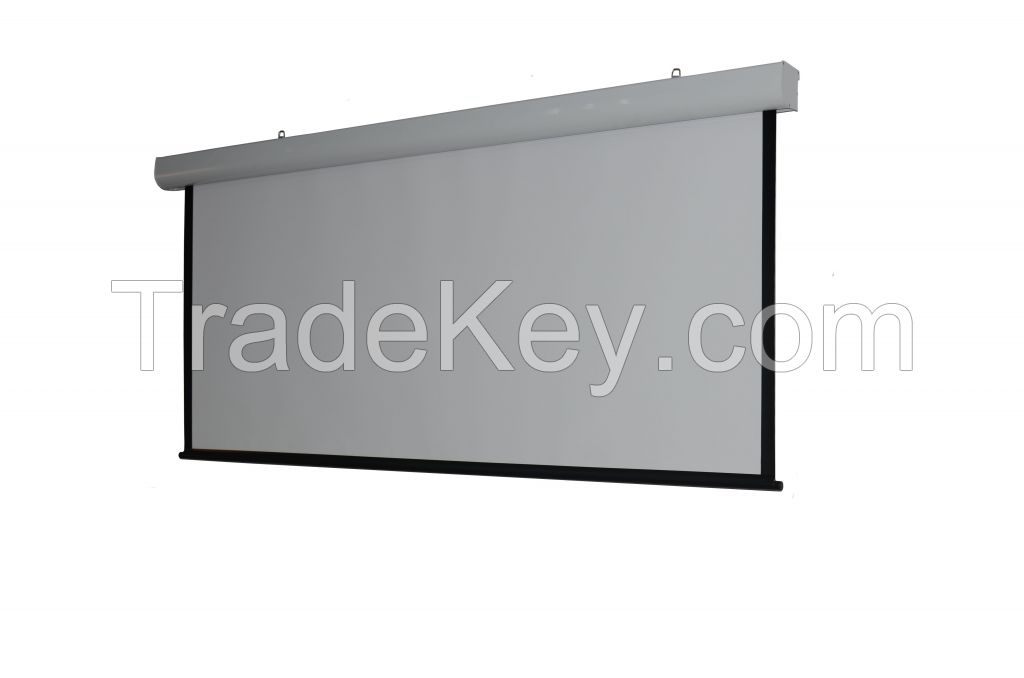 Motorized Screen with Aluminium Housing