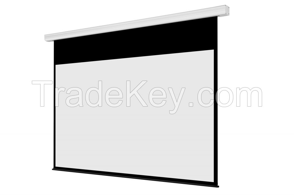 Motorized Screen with Aluminium Housing