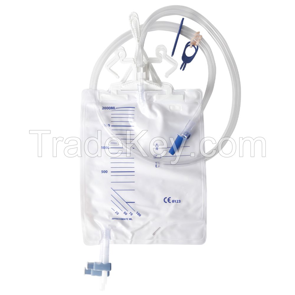 Medical 1500ml 2000ml 2600ml 200ml-500ml Capacity Meter Urine Meter Drainage Bag