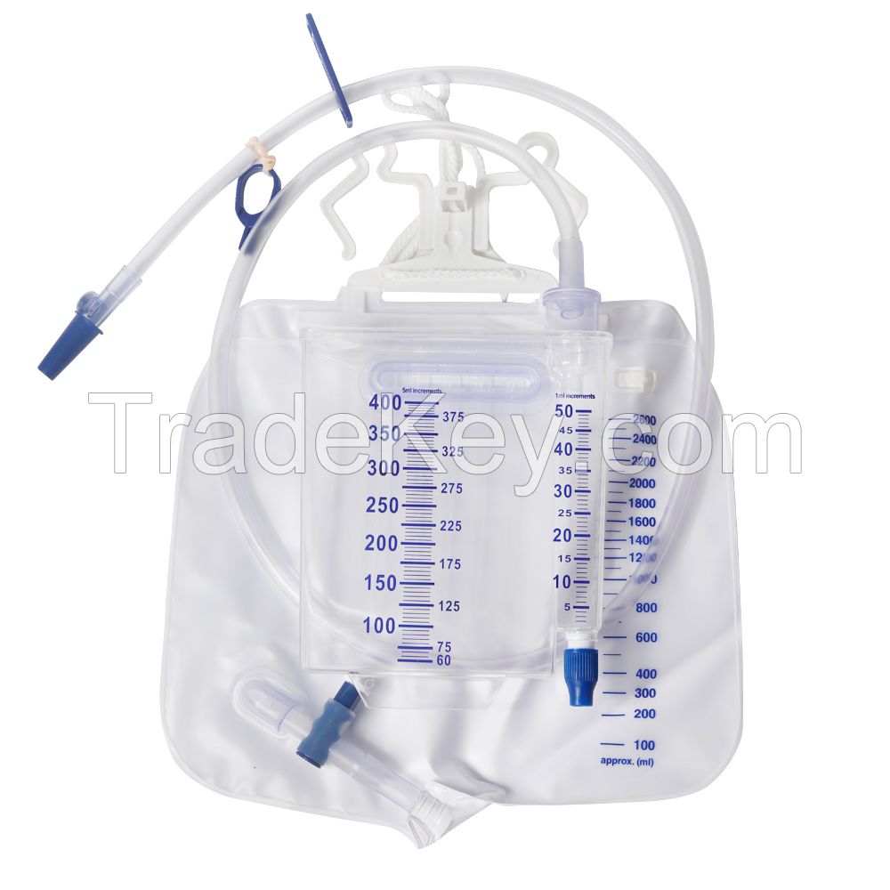 Medical 1500ml 2000ml 2600ml 200ml-500ml Capacity Meter Urine Meter Drainage Bag