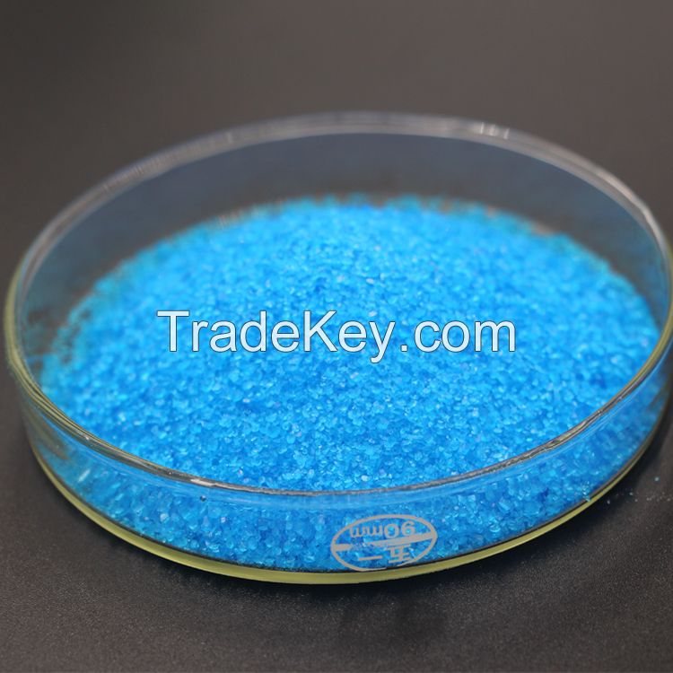 Blue Color 98% Poultry Feed Additive Price Copper Sulphate