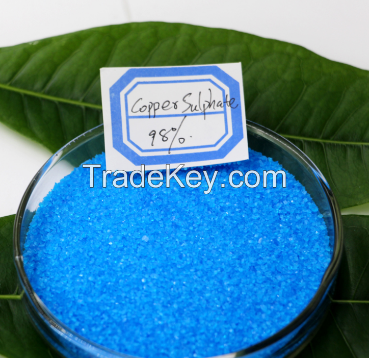 Feed Grade Copper Sulfate Copper Sulphate Pentahydrate Crystal