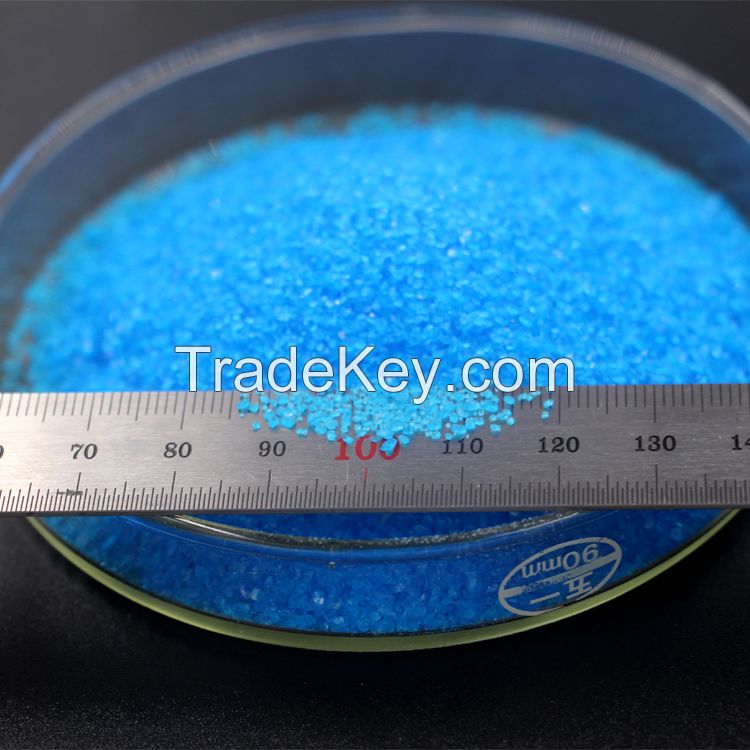 Copper Blue Crystal Copper Sulfate Pentahydrate 98% for Water Treatment