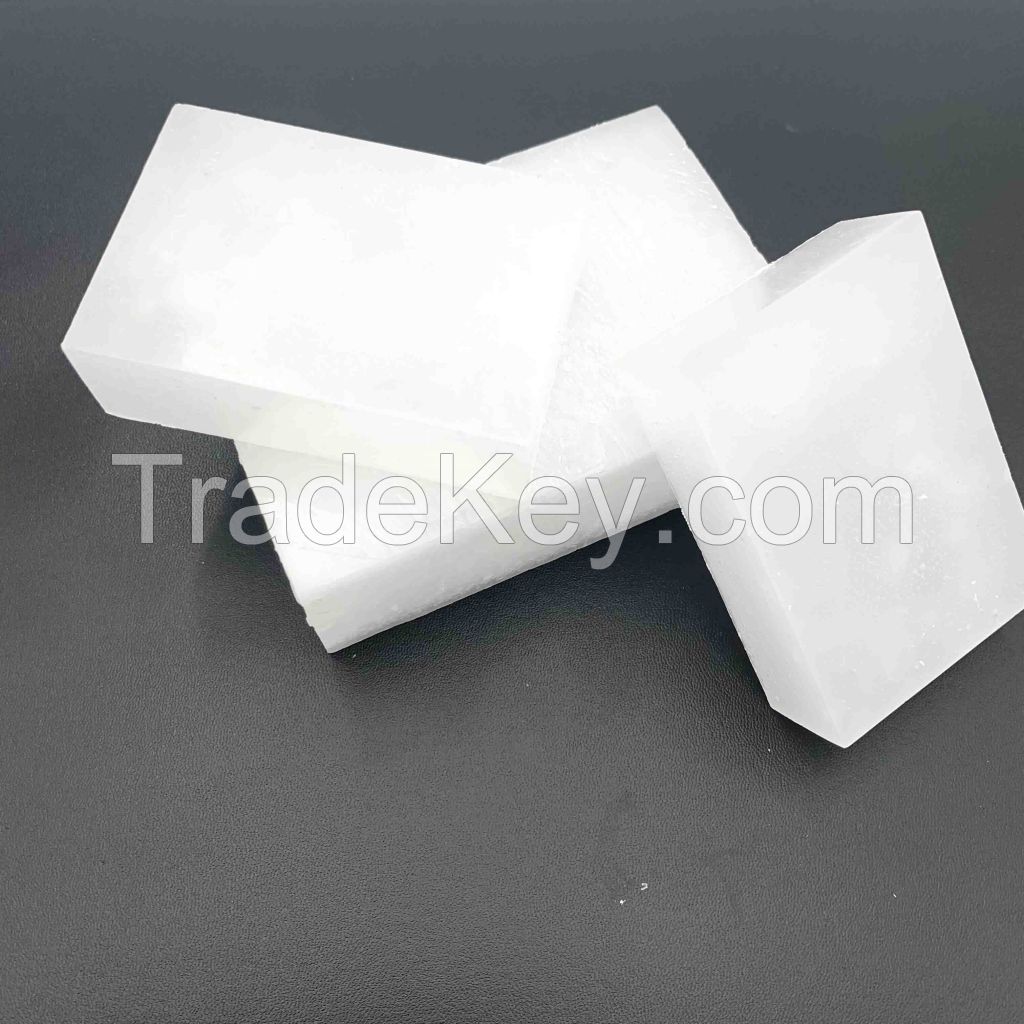 Bulk Paraffin Wax 58/60 Fully Refined Paraffin Wax Semi Refined Plate Paraffin Wax for Making Crayon Candle Making