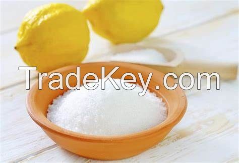 Food Grade Acidity Regulators Powder Monohydrous Citric Acid Monohydrate Cam Acid Citric Monohydrate Powder