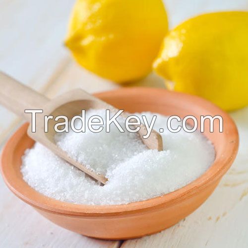 Food Grade Acidity Regulators Powder Monohydrous Citric Acid Monohydrate Cam Acid Citric Monohydrate Powder