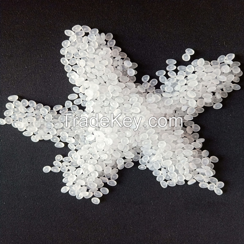 White Recycled Polyethylene Resin Granules PP Injection Grade