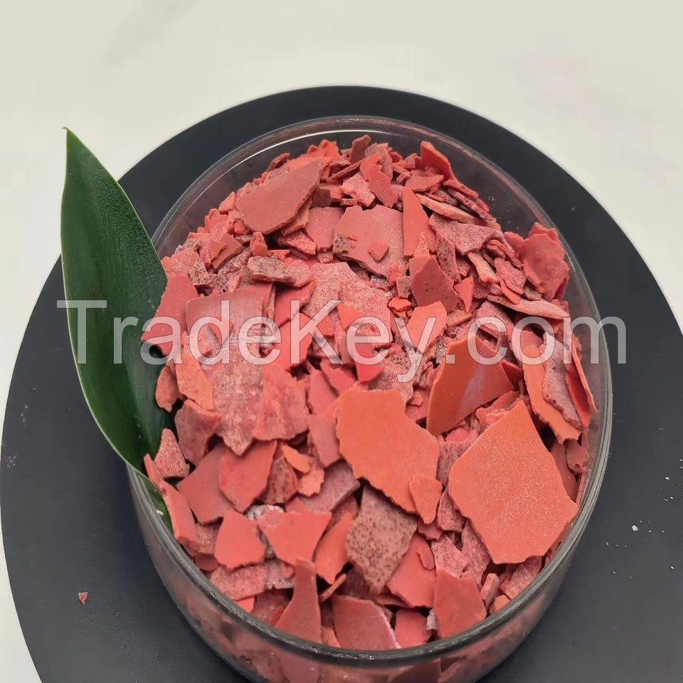 Chemical Na2s Red Flakes 50% 60% Sodium Sulphide Red Flakes