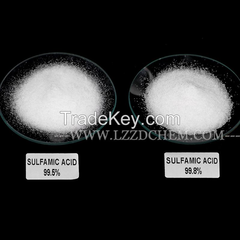 Reach Certificate Inorganic Acid 99.5% Metal Cleaner Sulfamic Acid Amidosulfonic Acid