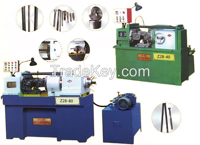 Taiwan thread rolling machine for sale, Trapezoidal screw thread rolling machine