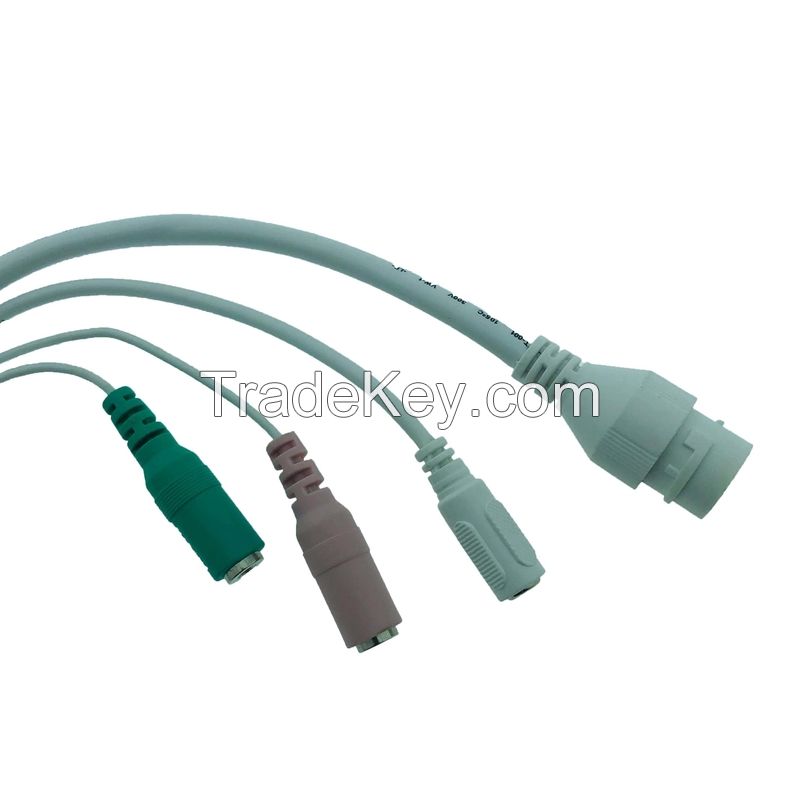 002 MX1.25-10Pin Rj45 Mother Wire Harness Manufacturers Detail At Both Ends Of Line End For IP Camera Cable