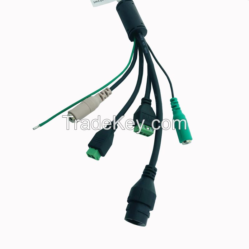 022 Ethernet Cable Security Camera Wiring Harness For IP Camera Cable Exporter From China RJ45F