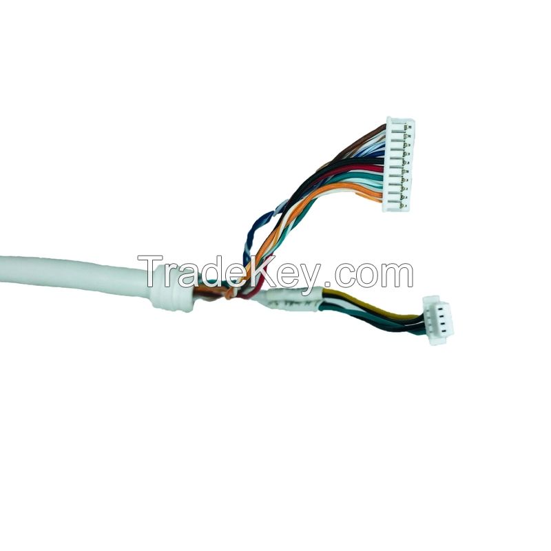 002 MX1.25-10Pin Rj45 Mother Wire Harness Manufacturers Detail At Both Ends Of Line End For IP Camera Cable