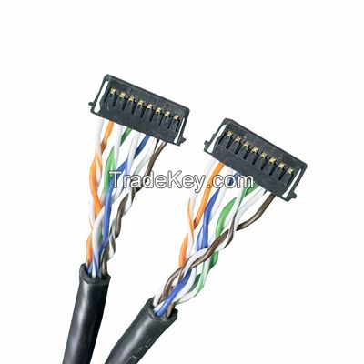 10 Pin Swg Flat Core Cable Harness Wire Cable Assembly For Car