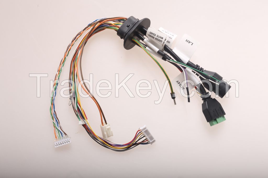 008 OUTPUT CABLE RJ45F BNC Chassis IP Camera Extension Cable Factory Wiring Harness With Connector PH2.0-8/10PIN