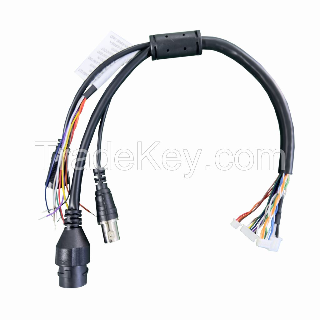 006 RJ45 Female Base IP Camera Extension Cable Manufacturers Wiring Harness With Connector MX1.25-3/6/9PIN