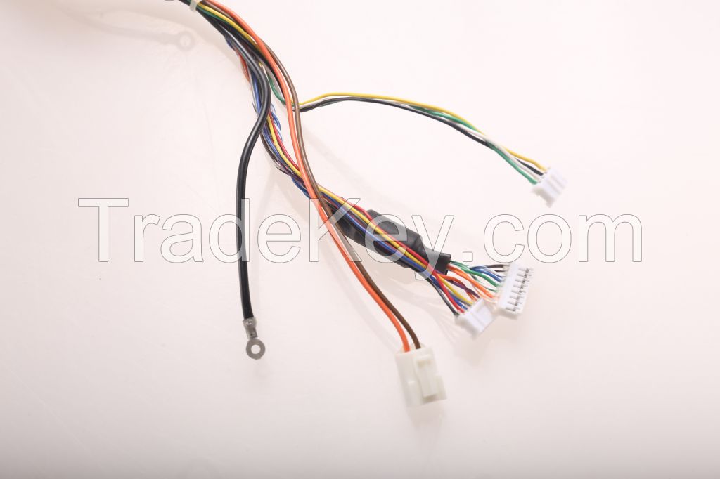 009 IP Camera Extension Cable Manufacturers Wiring Harness With Connector RJ45F/3.81PITCH 2PIN/Insulated Terminal