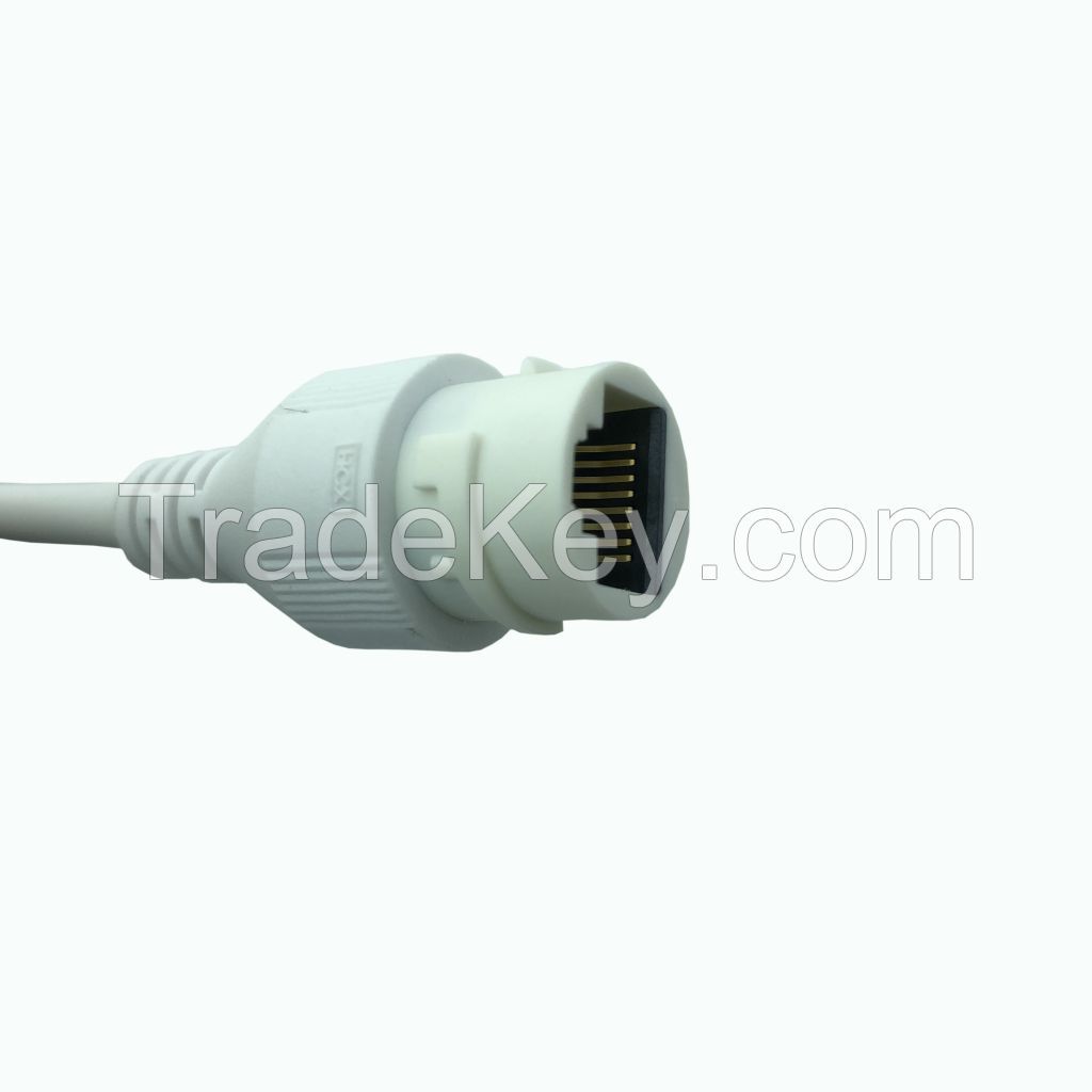 021 RJ45 Base MX1.25-10PIN Power Cable for IP Camera Custom Wiring Harness Factory Manufacturing DC5.5*2.1 / 3.5PITCH 4-PIN