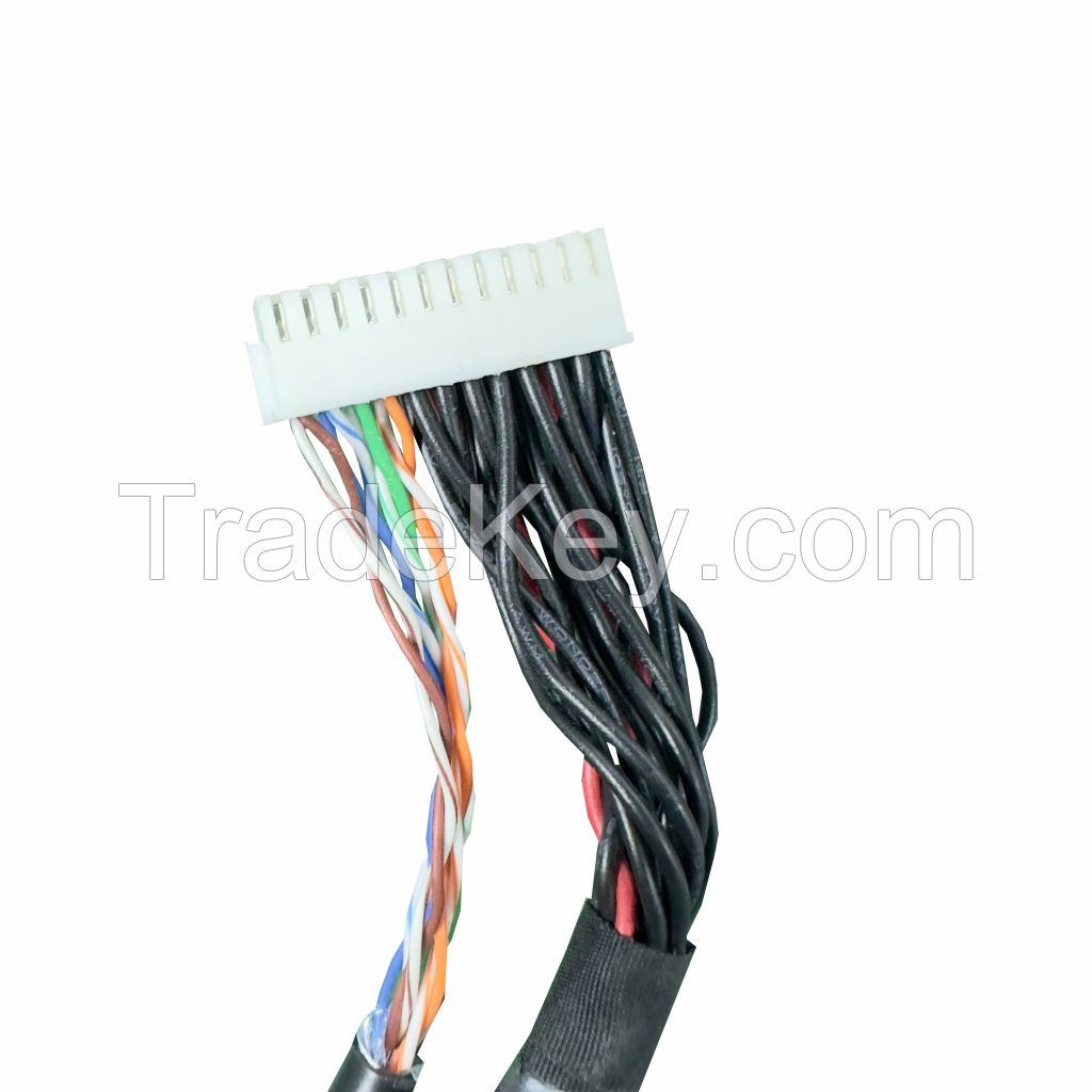 050 Cable 2R12P x 2 P2.0 L460mm Wire Display Chassis Lines HY2.0-2x12PIN Custom Wiring Harness