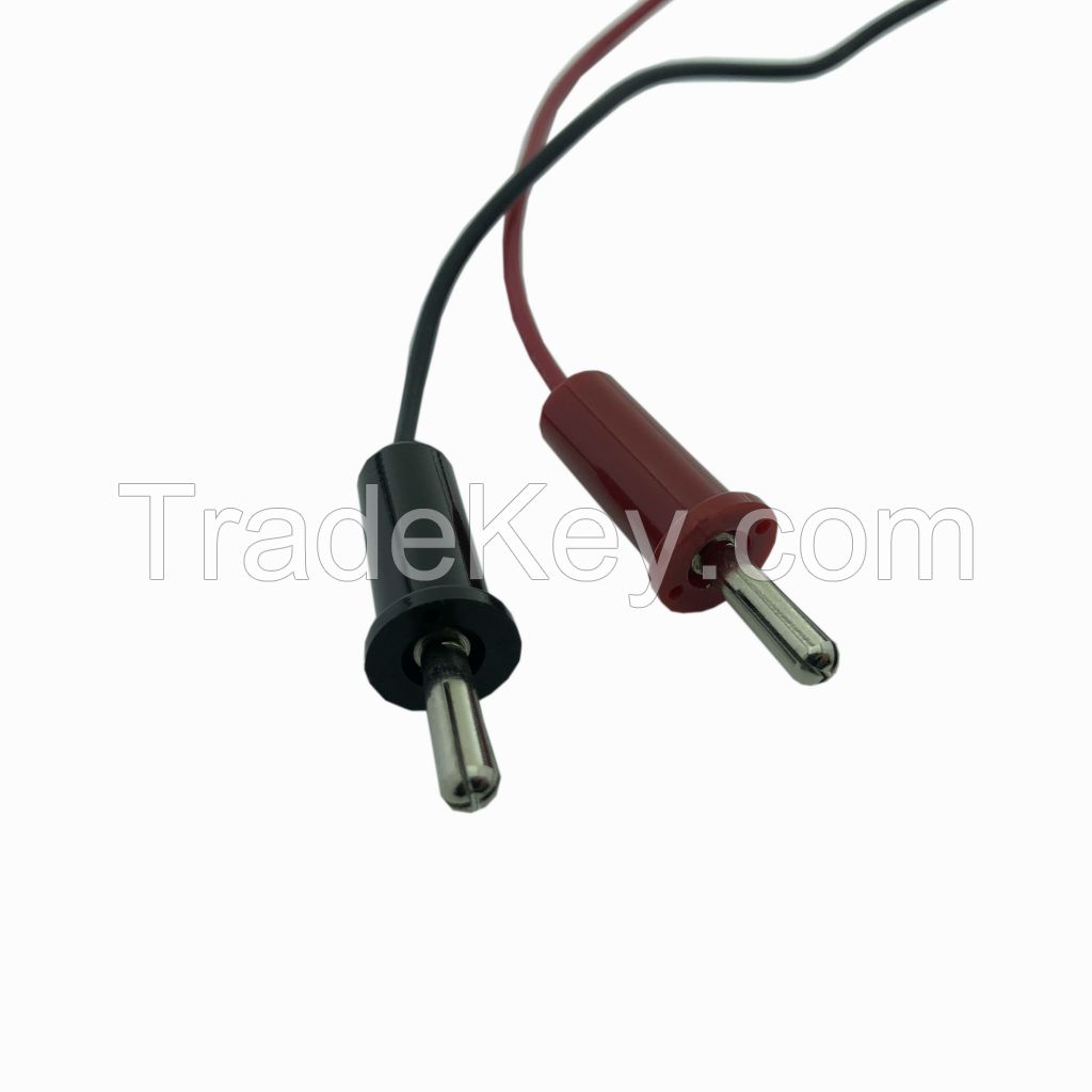 055 Banana Head Probe/Assembly Shell, Black/Red Thermocouple Wires One Side With Cable lug Connection Cable Fitted