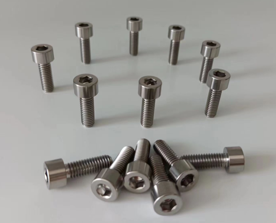 Spekti Titanium DIN 912 Titanium Hex Socket Cap Bolt M5 M6 M8 M10 Allen Metric Bolts PVD Color.