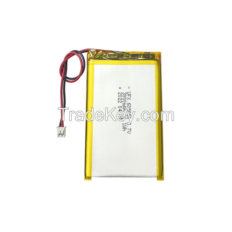 Rechargeable Cell Factory Li-ion Battery Factory Wholesale Cheap Portable UFX 605080 3000mAh 3.7V Lipo Battery