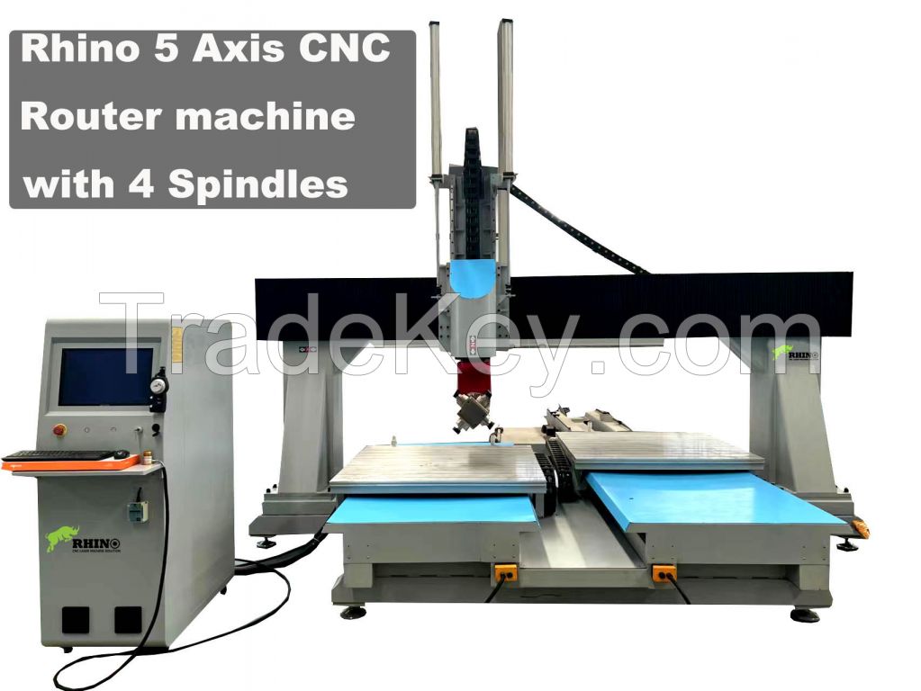 Table Moving 5 Axis Machining Centers 5 Axis CNC Machine for 5D Mould