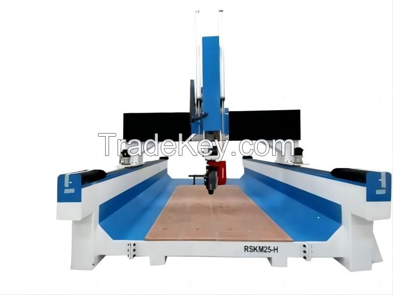 Advanced 5-Axis CNC Router for Precision Wooden Mold &amp; Pattern Creation - RSKM25-H(2040)