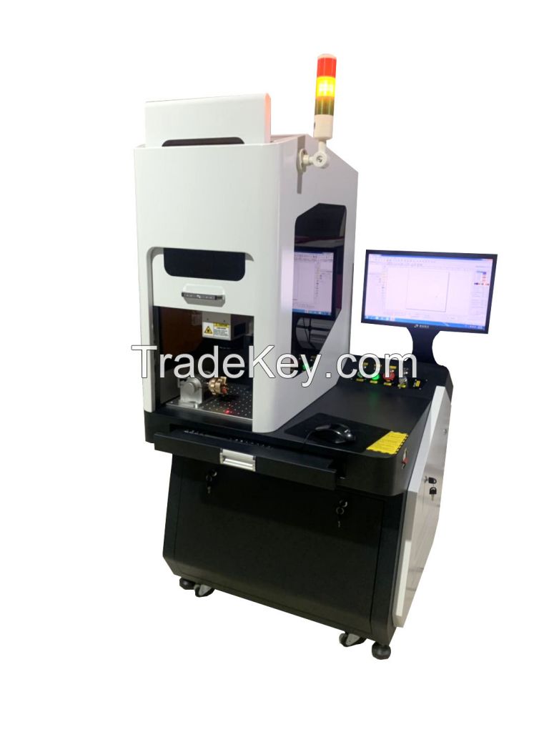 30W Fiber Laser Marking Machine for Stainless Steel Aluminum Copper Metal