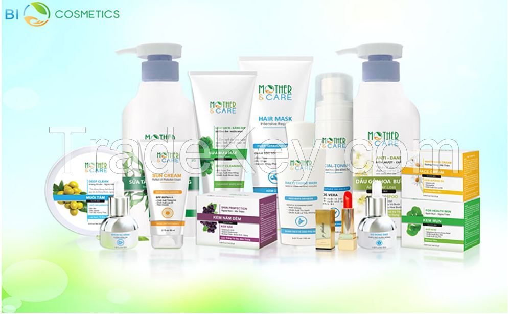  Natural cosmetics produced from Vietnam