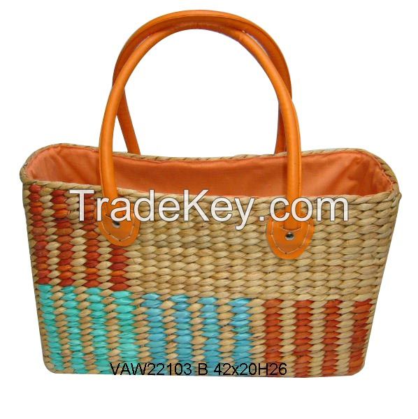 Sedge bags, Seagrass bags, Water hyacinth bags, handbag