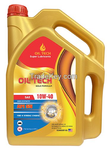 TM TECH - Diesel engine oil OIL TECH GOLD FORMULA - 10W40 API CI - Most PREFERREDÃï¿½ÃÂ price