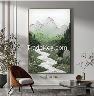 Framed canvas print