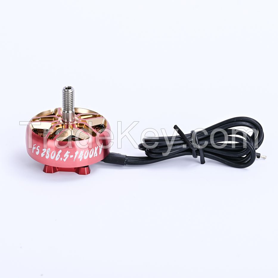 China shenzhen factory source supplier 2806.5 1400KV 1750KV FPV out runner brushless dc motor for drone