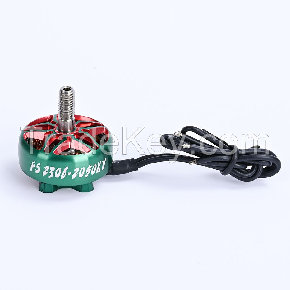 Shenzhen Manufacturer 2306 2050KV FPV drone brushless motor out runner dc motor for rc airplane